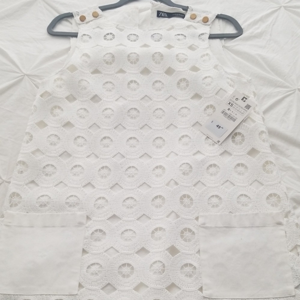 New Zara Crochet Dress Size XS